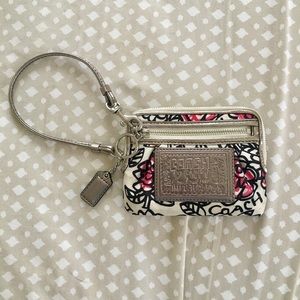 Coach wristlet. Great for a night out!